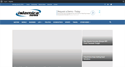 Desktop Screenshot of islamicanews.com